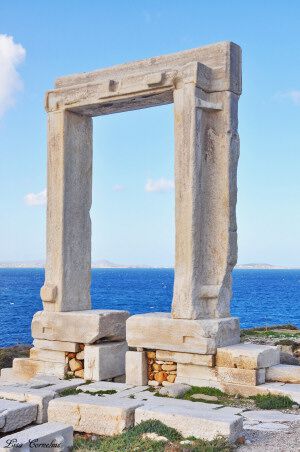 Portara Naxos Island